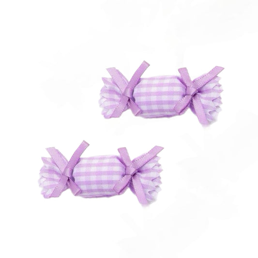 Candy Clips Set (2 pcs) - Purple