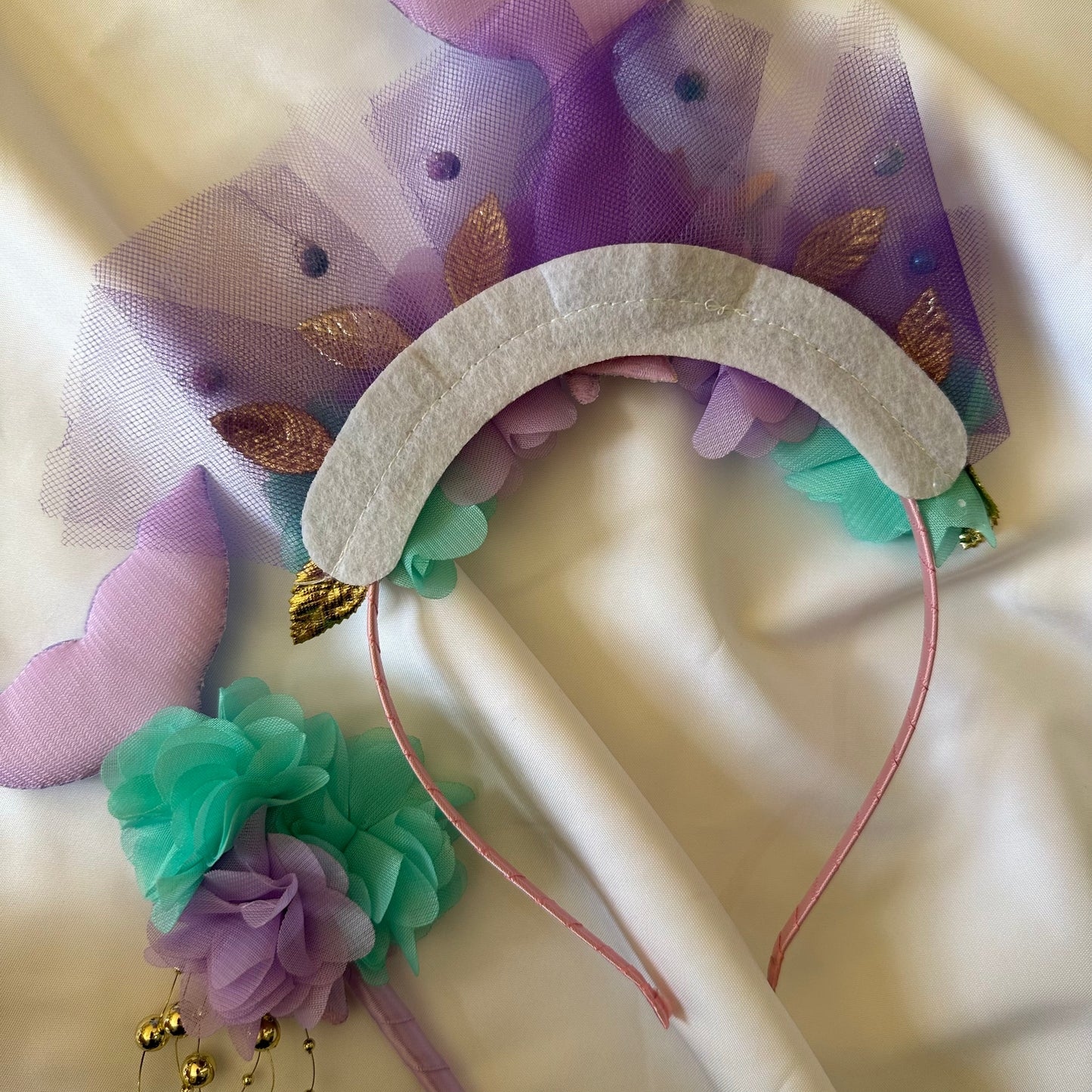 Mermaid headband & Wand