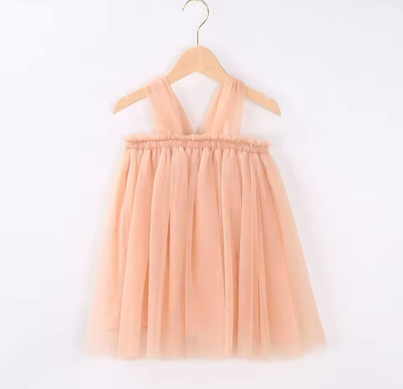 Tulle Dress - Nude