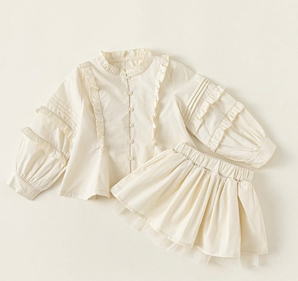 Ruffle Skirt Set