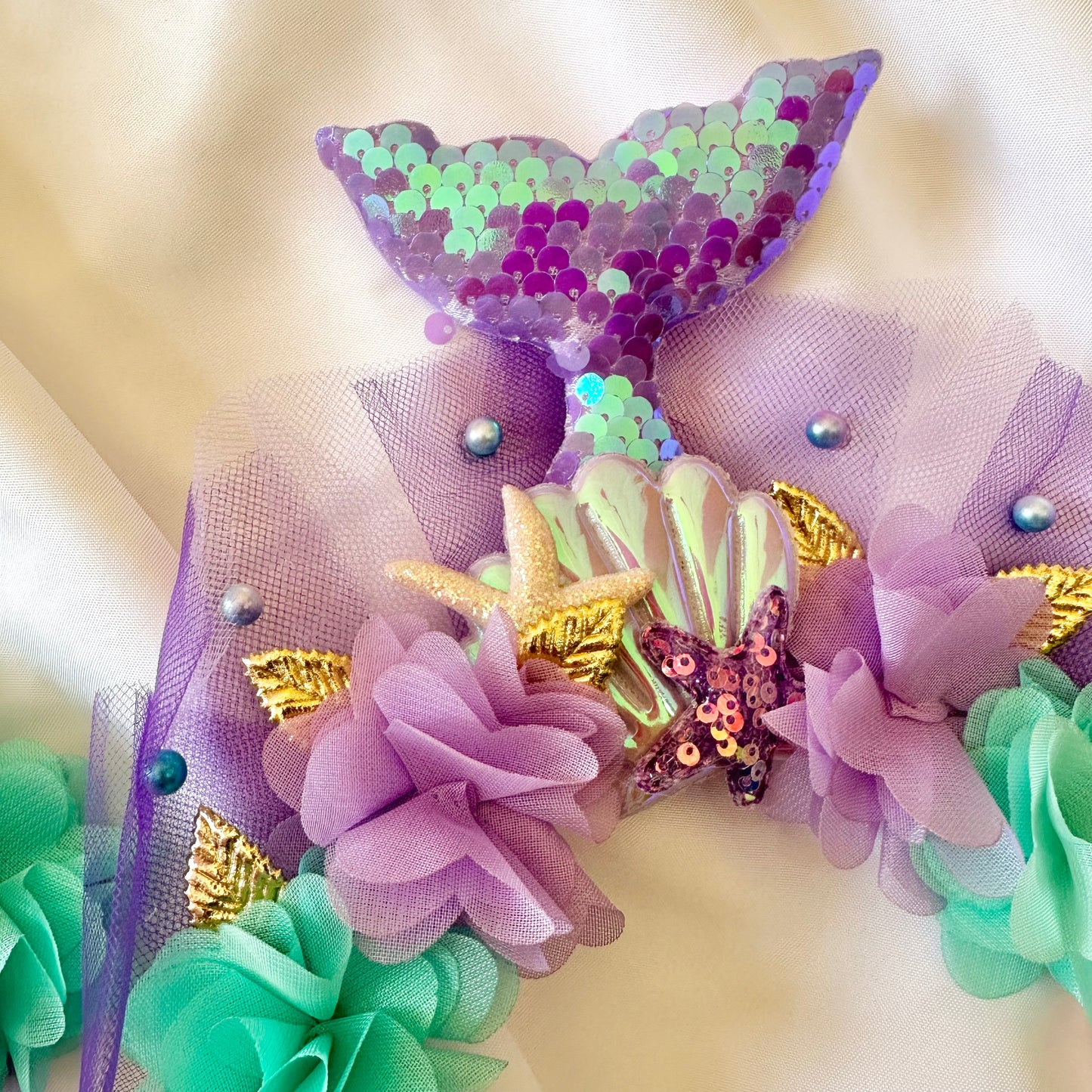 Mermaid headband & Wand