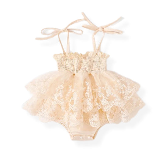 Princess Romper - Ivory Cream