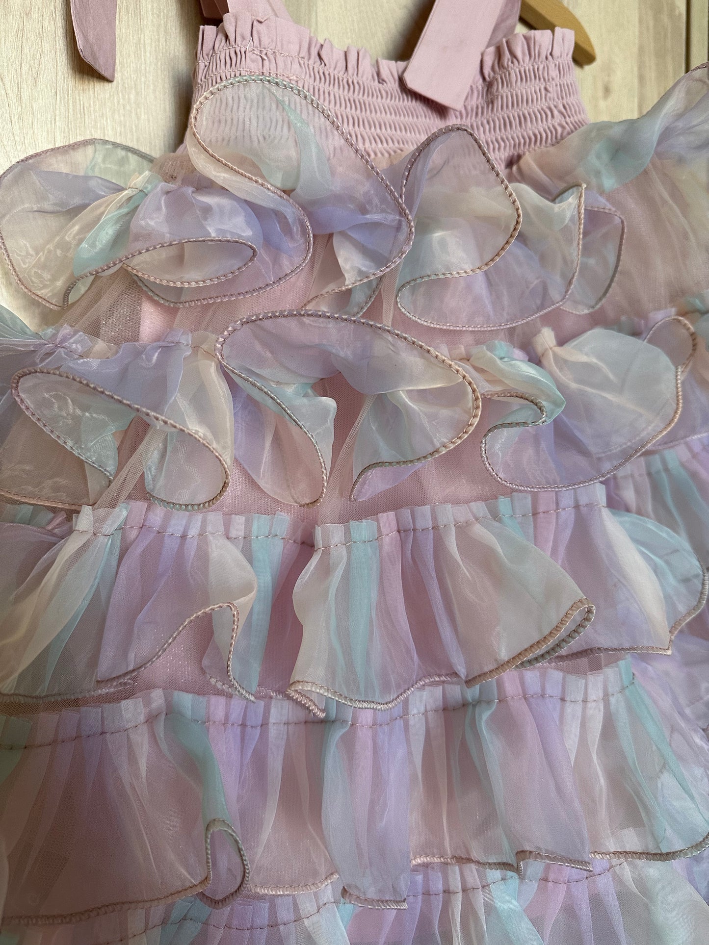 Pastel Layered Cake Dress