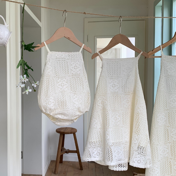 Crochet Dress - Off White