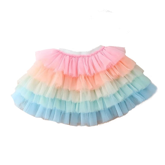 Layered Tutu - Cotton Candy