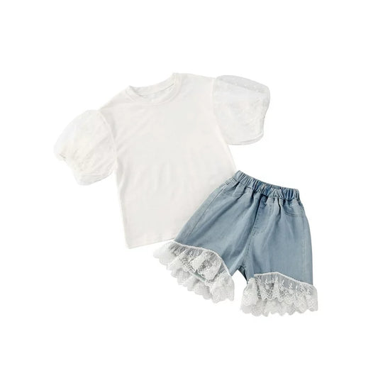 Leslie Tshirt/shorts Set