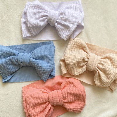 Oversized Headband -  Peachy Cream