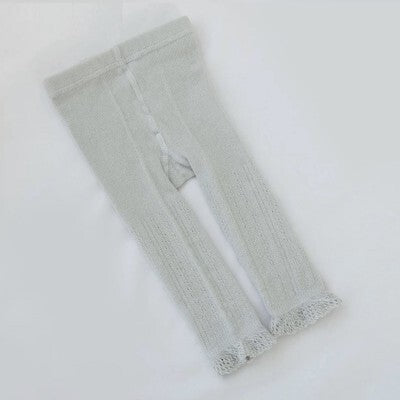 Princess Tights - Light Grey