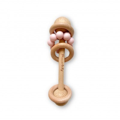 Baby rattle - Light Pink