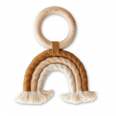 Teething Ring - Brown