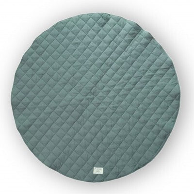 Quilted Play Mat - Ocean Green