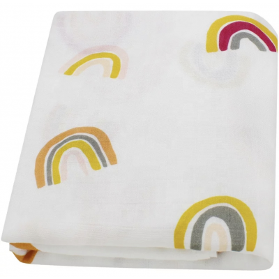 Muslin Swaddle - Rainbow