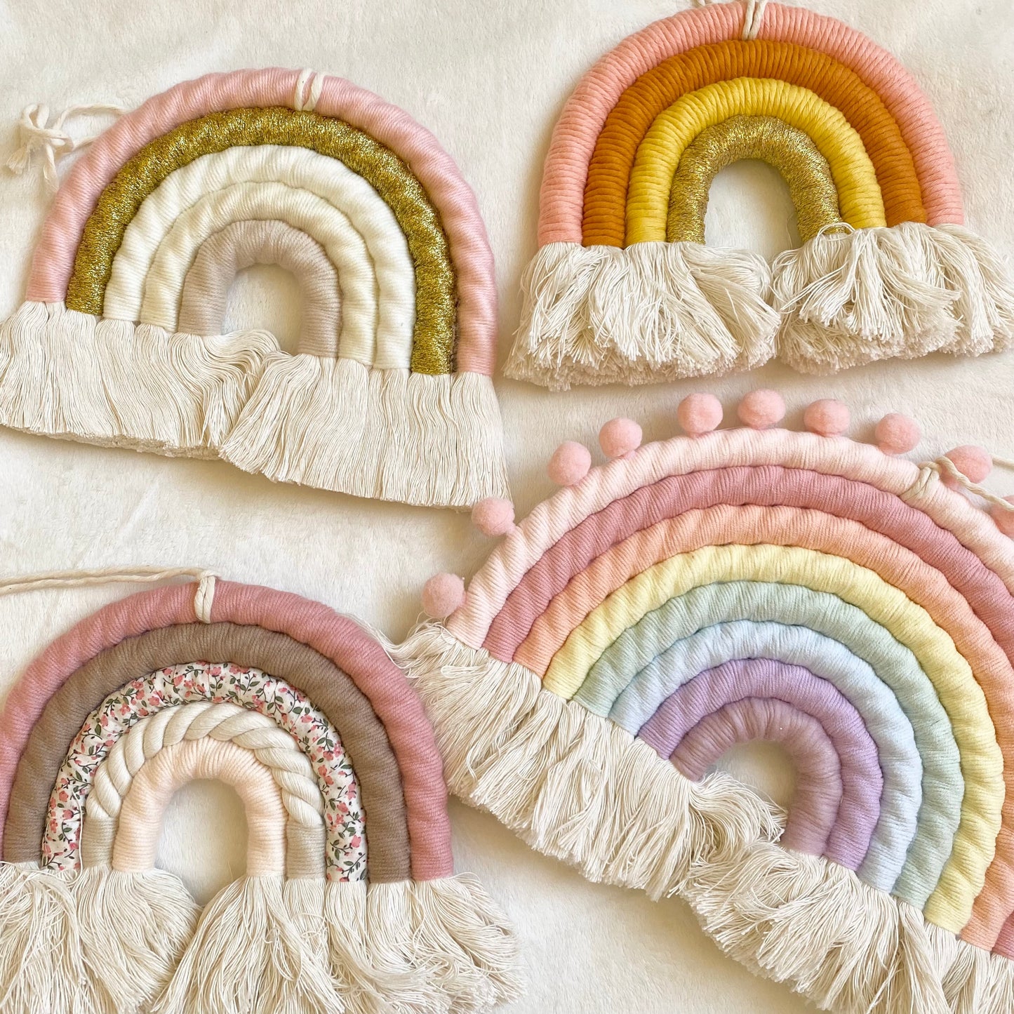 Rainbow Wall Décor - Peachy - 4 layers