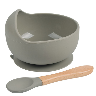 Bowl & Spoon Set - Clay