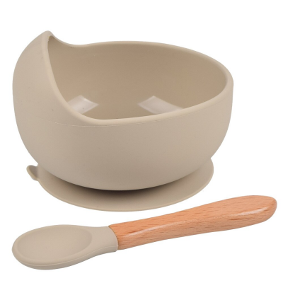 Bowl & Spoon Set - Sand