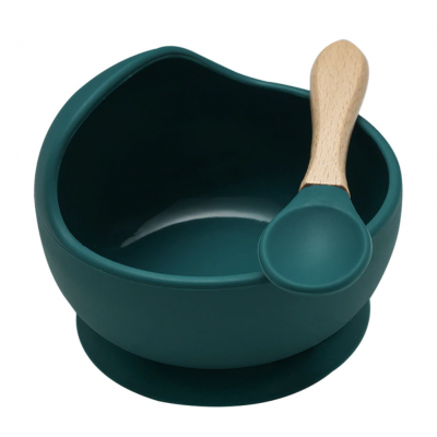 Bowl & Spoon Set - Ocean Blue