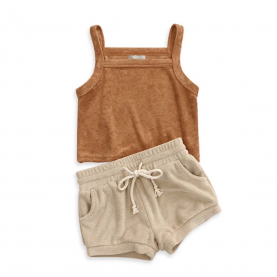 Terry Set - Caramel & Cream