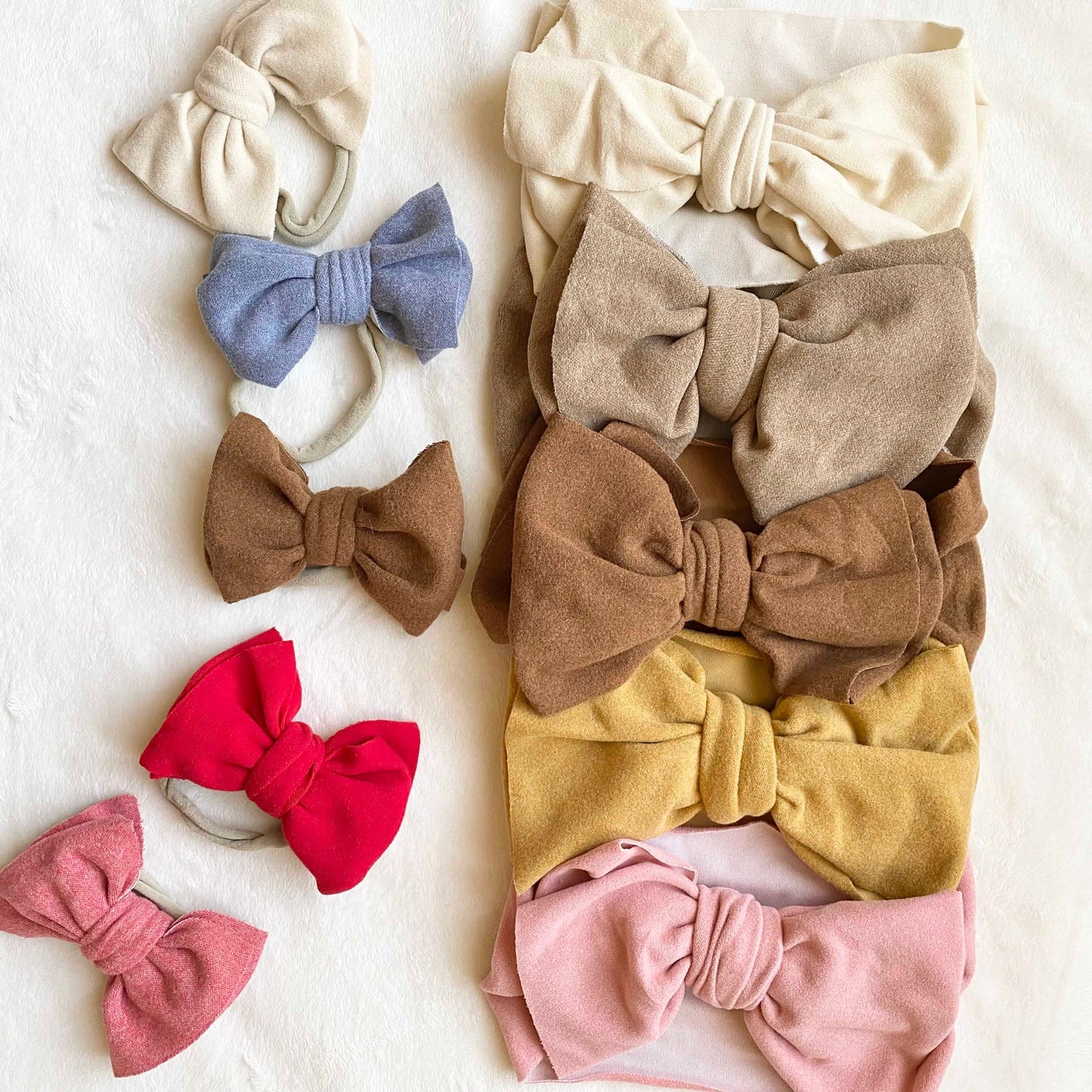 Super Soft Bows - Rosey