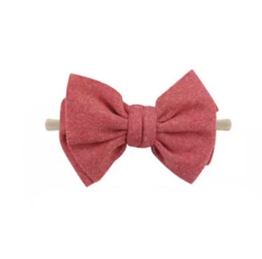 Super Soft Bows - Rosey