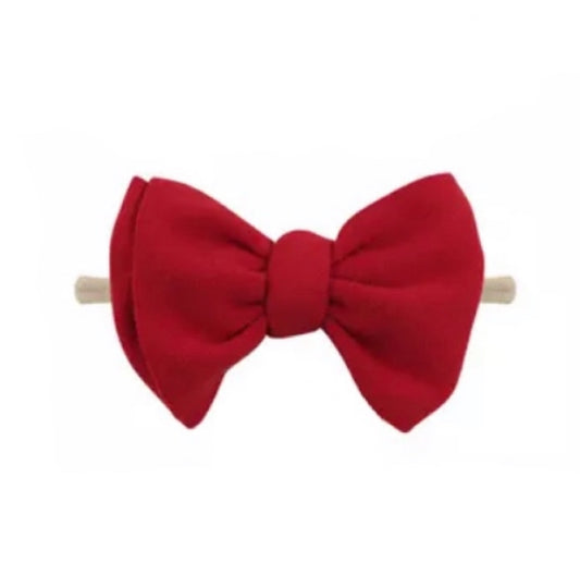 Super Soft Bows - Red