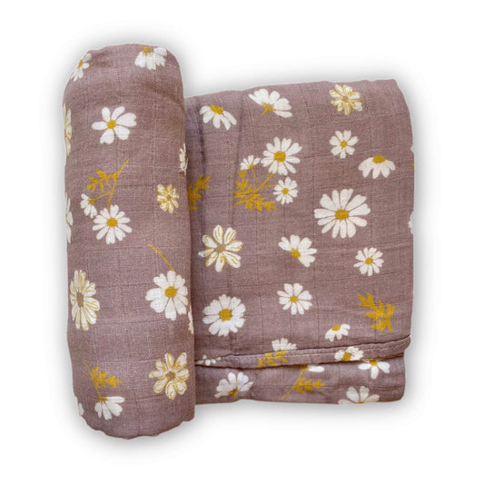 Muslin Swaddle - Daisies