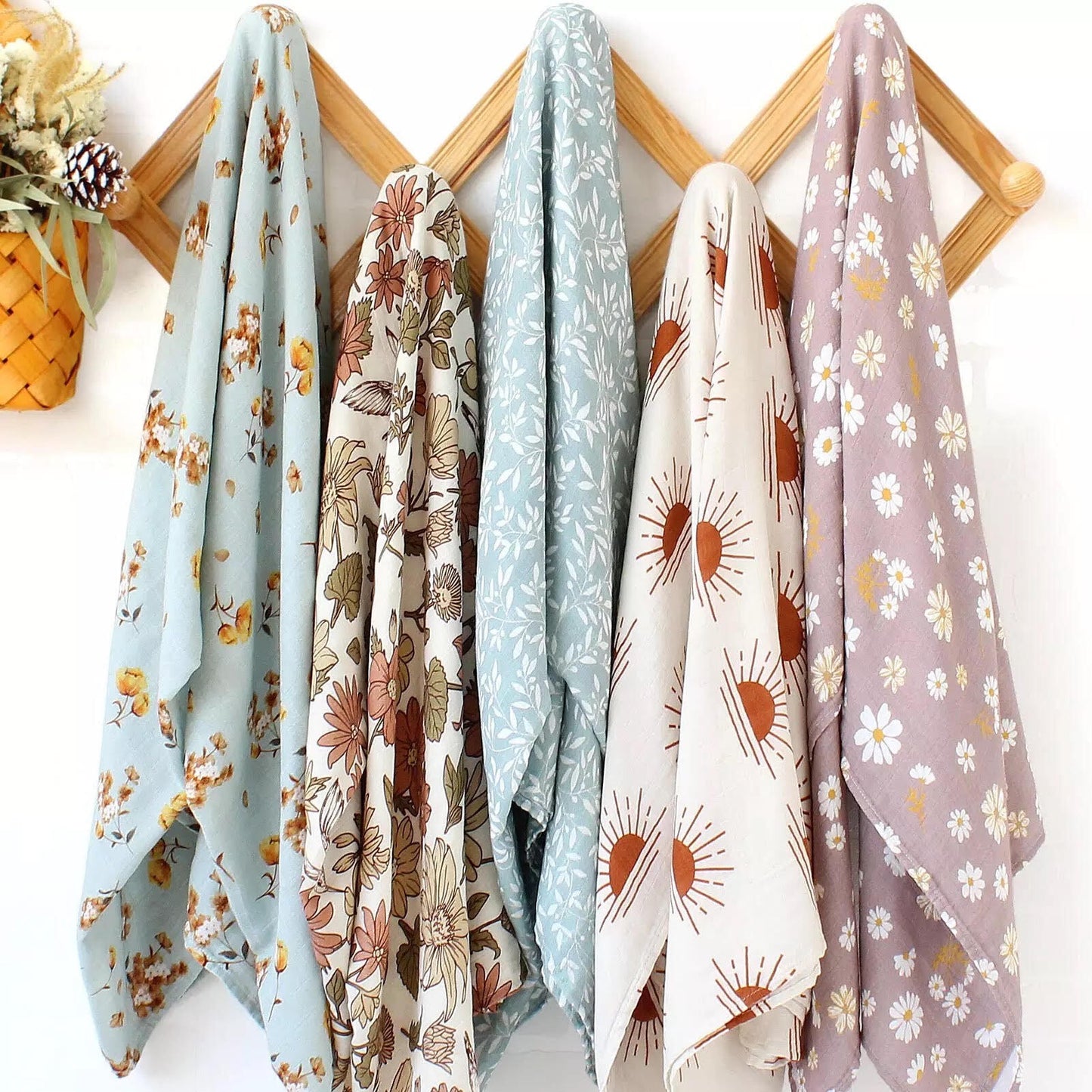 Muslin Swaddle - Wild Flowers