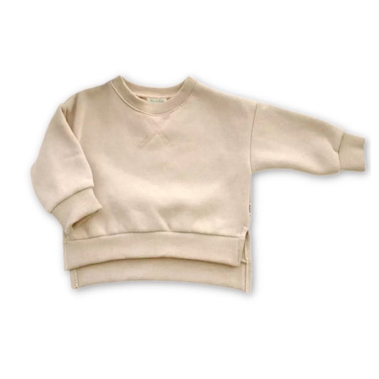 Fleece Pullover - Cream