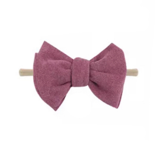 Super Soft Bows - Mini Berry