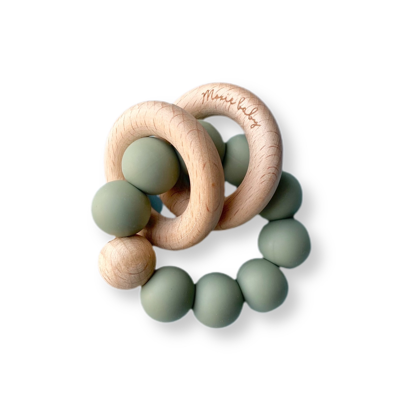 Silicone Teether - Sage