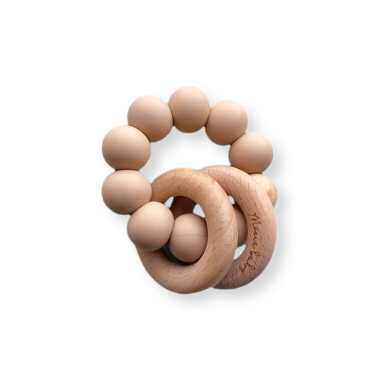 Silicone Teether - Sand