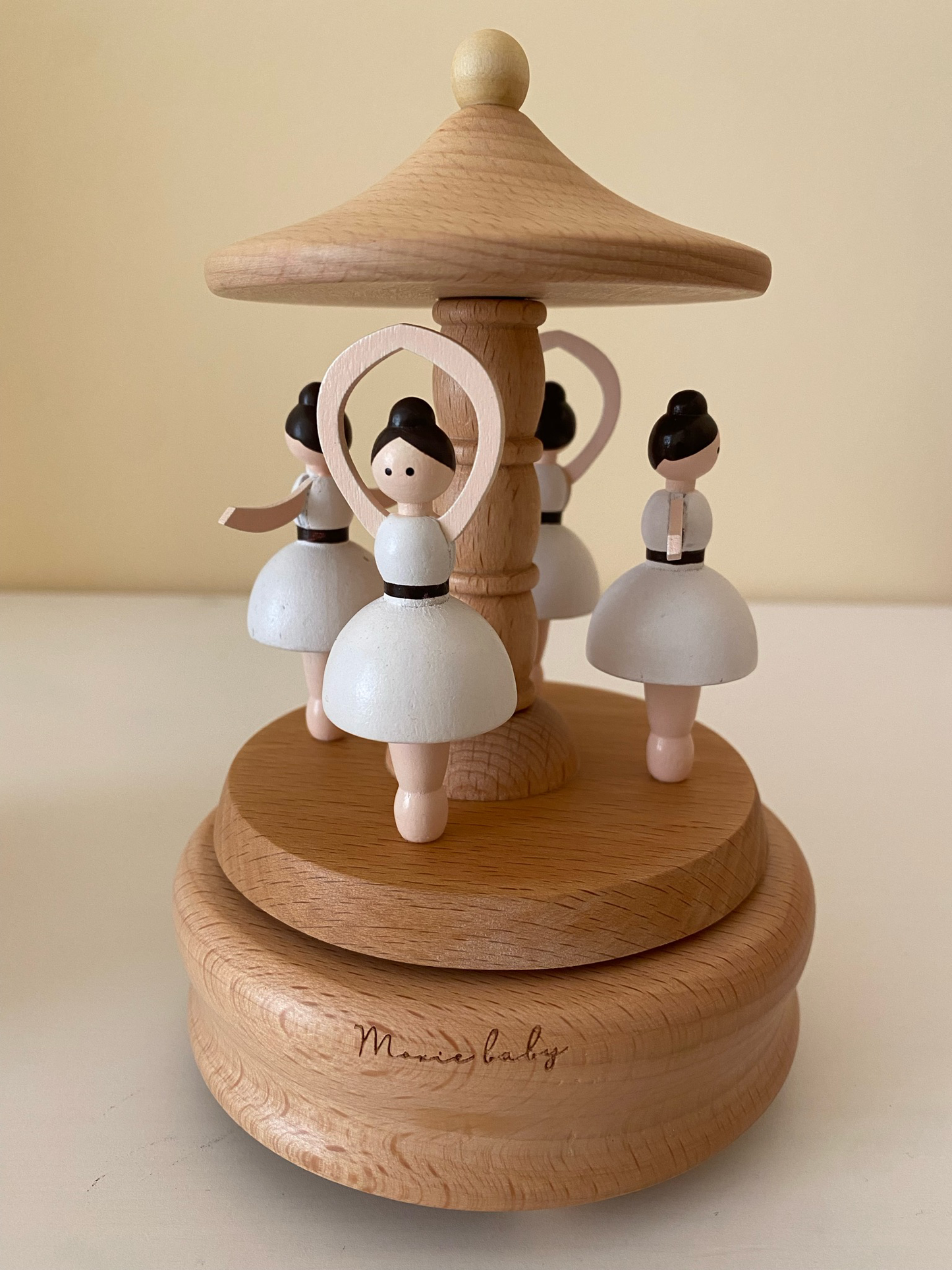 Wooden Carousel - Ballerina