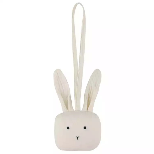 Bunny Pacifier Holder - Cream