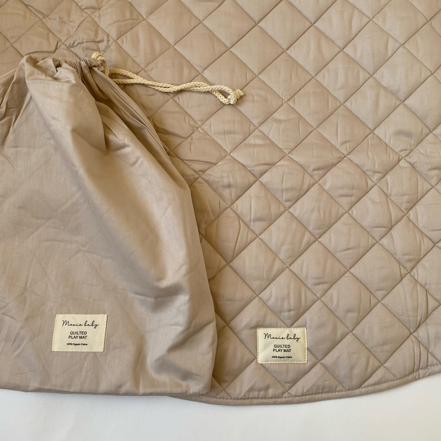 Quilted Play Mat II - Light Khaki