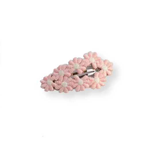 Mini Daisy Clip - Light Pink (2 pcs)