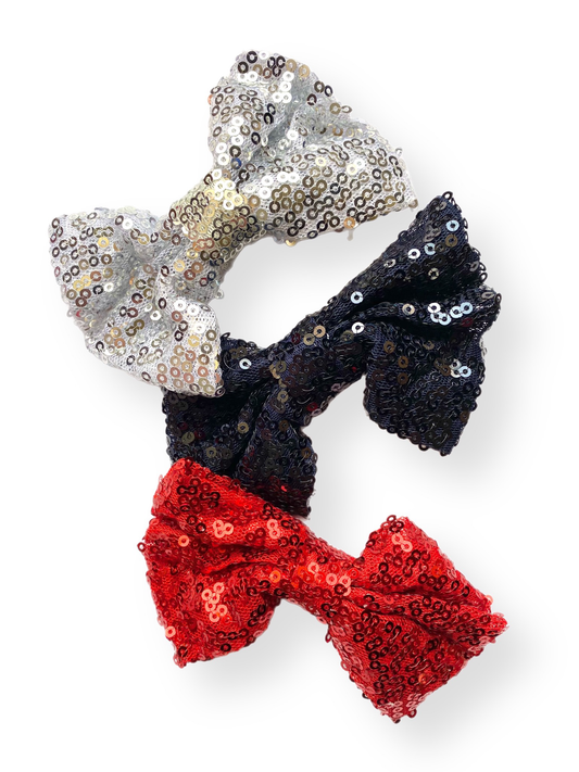 Glitter Bows - Classic Set (3pcs)