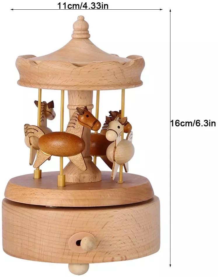 Wooden Carousel - Horse