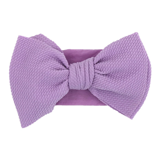 Waffle Headband - Lilac