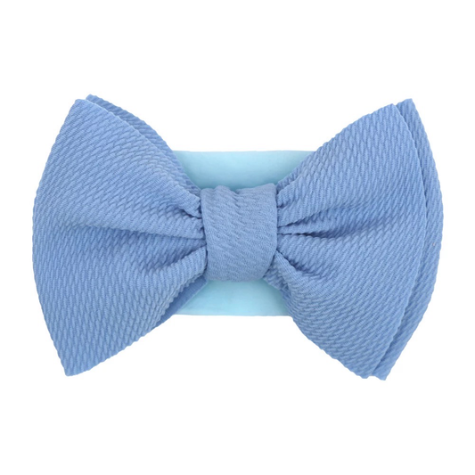 Waffle Headband - Sky Blue