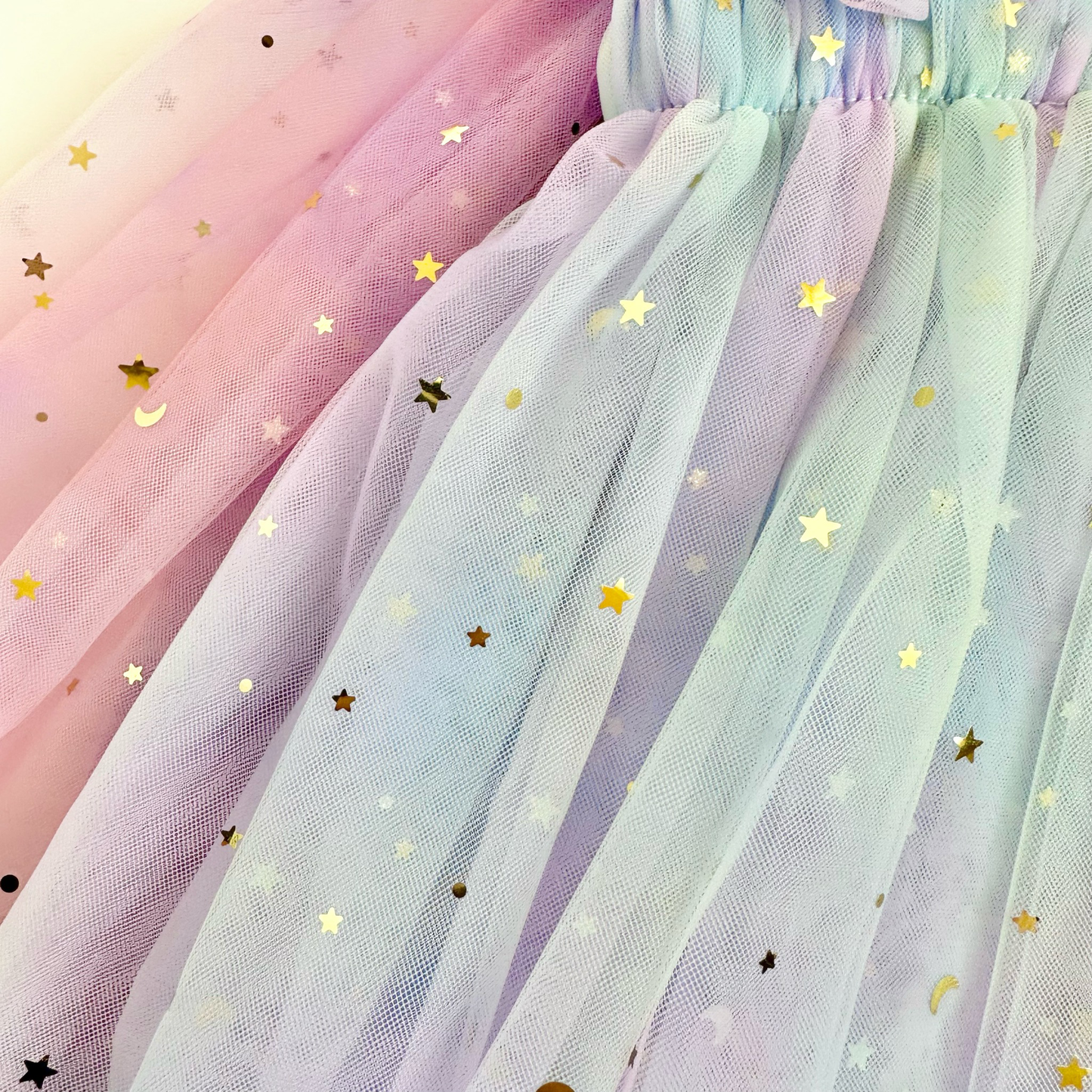 Sparkles Tulle Dress - Lavender