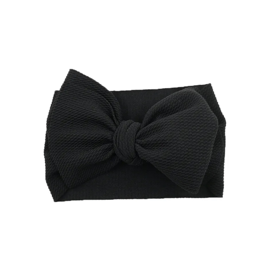 Oversized Headband -  Midnight Black