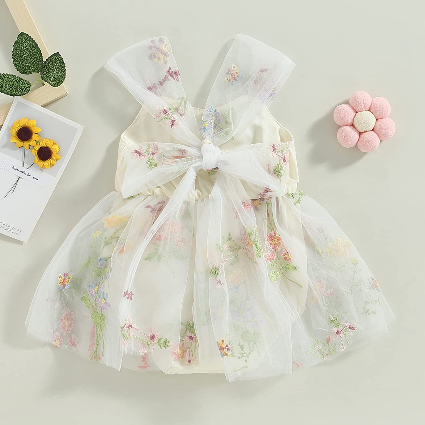 Fairy Romper Dress - Cream