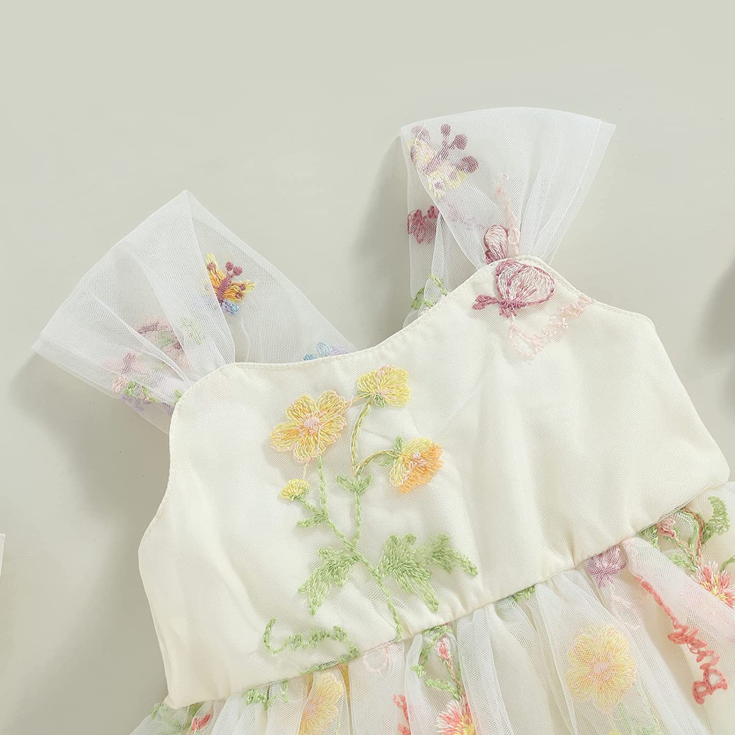 Fairy Romper Dress - Cream