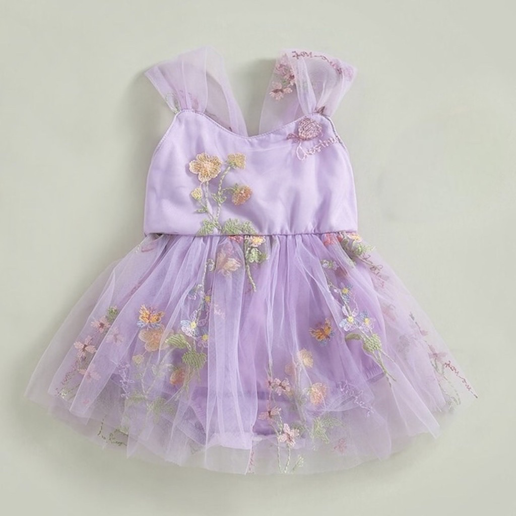 Fairy Romper Dress - Lavender