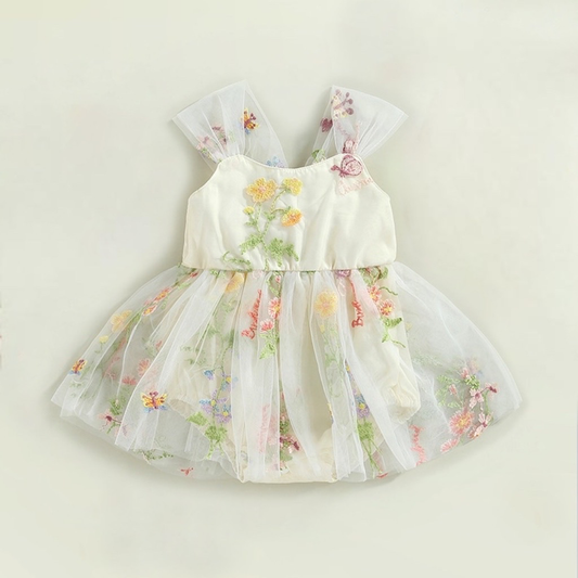 Fairy Romper Dress - Cream